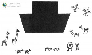 Животные из отпечатков пальцев (Поделки)